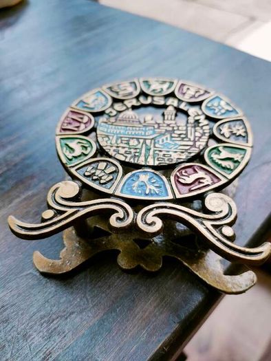 Jerusalem brass holder