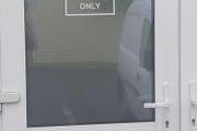 Deliveries only sticker