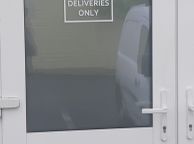 main image for ad Deliveries only sticker