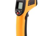 New LCD Infrared Digital Thermometer Forehead Non-Contact Laser Pyrometer #1282