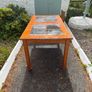 Pine Dining Table With Slate Inserts Image 2