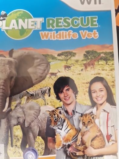 Planet Rescue Wildlife Vet Nintendo Wii Games Original