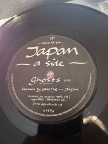Japan vinyl single. Irish pressing