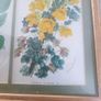 Framed double Botanical Print of  flowers still life. Image 4