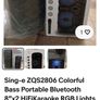 Large bass bluetooth karaoke speaker Image 6