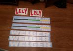 welger rp220 decal sticker set