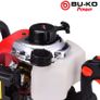 BU-KO 52cc Petrol Strimmer Garden Tool Including: String Trimmer, Brush Cutter with 3T Blade, Steel Wire Strummer Weed Brush Cutting Blade. Great Outdoor Power tool Image 3