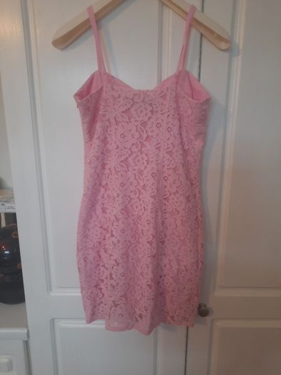 Pink Lace Dress