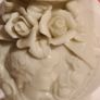 Beleek Esk Plate And 2 Rose  Bowl Vases. Image 2