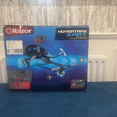 hoverboard seat from razor hovertrax kart accessory kit never taken out of the box brand new never touched great price fits every hoverboard really easy to use.