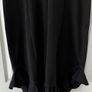New With Tags Karen Millen Black Frill Hem Tunic Knit Mini Jumper Dress Image 9