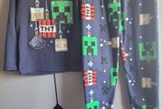 Minecraft Christmas fleece pyjamas