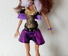 Monster high doll Clawdeen wolf