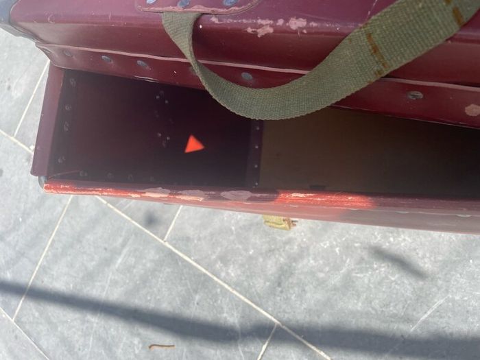 Vintage travel / storage trunk from Boston