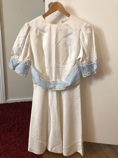 Vintage Swedish, confirmation, communion, or bridesmaid dresses