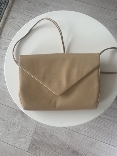 Vintage Bruno Magli  Italian Soft Leather Cross Body Bag