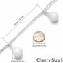 Globe String Lights Plug in, 10m 100 LED Warm White Christmas Lights Mains Powered, 8 Modes Fairy String Lights for Christmas Tree Decorations, Bedroom, Party, Gazebo, Garden (FREE POSTAGE) Image 4