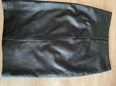 river island pencil real leather skirt