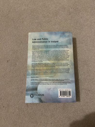 Law and Public Administration Book