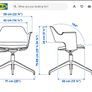 IKEA FJALLBERGET conference/office chair Image 6