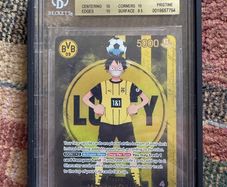 One Piece x BVB Monkey D. Luffy Promo BGS 10 Pristine