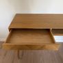 Gallery Milano Oak side board/ desk with a drawer Image 5