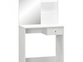 Dressing Table Chipboard 75x40x141 cm White