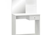 Dressing Table Chipboard 75x40x141 cm White