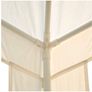 2.7m x 2.7m Garden Heavy Duty Gazebo Marquee Party Tent Wedding Canopy Outdoor(White) Image 6