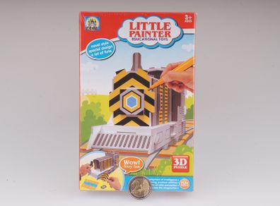 3D Puzzle-Little Painter train perfect birthday gift present toy games