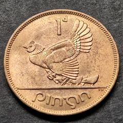 Ireland 1952 penny