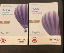 Kaplan ACCA Financial Reporting Study kit and Exam kit