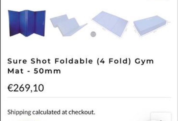 Gymnastics Mat Foldable