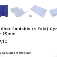 Gymnastics Mat Foldable