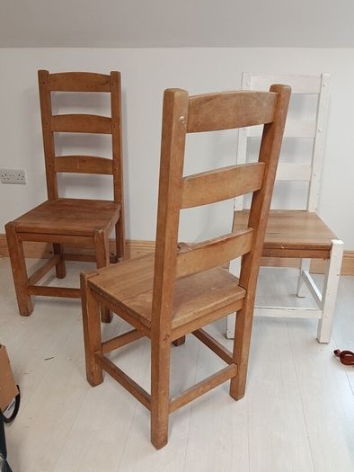 Chairs Solid Wood, 4 of