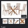 Kitchen table and chairs Image 5