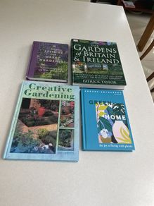 Garden books selection