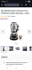 Delonghi Coffee Machine