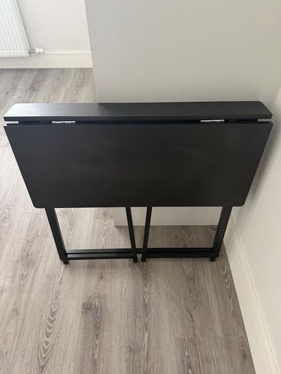 Fold away desk black from Amazon