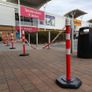 Bollards / Chain Posts / Red/white Set Of 11 Pcs Image 4