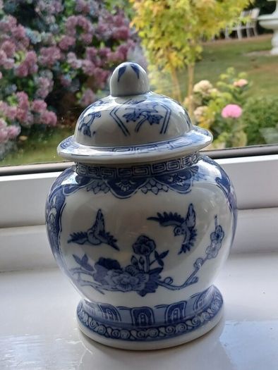 Small Chinese Blue and White Ginger Jar
