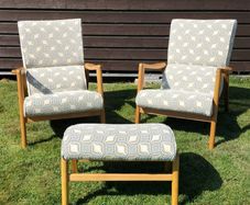 Mid Century Vintage G Plan Siesta Armchairs