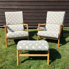 Mid Century Vintage G Plan Siesta Armchairs