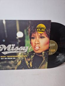 Missy Elliott Get Ur Freak On (2001 European 12" Vinyl Single) NM