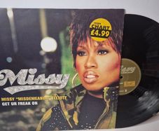 Missy Elliott Get Ur Freak On (2001 European 12" Vinyl Single) NM