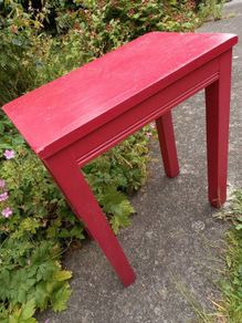 SALE FOR CHARITY Shabby Chic Solid Wood Side Table
