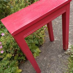 SALE FOR CHARITY Shabby Chic Solid Wood Side Table