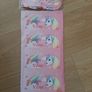 Kids face masks / Girls unicorn emoji snood/ head band Image 3