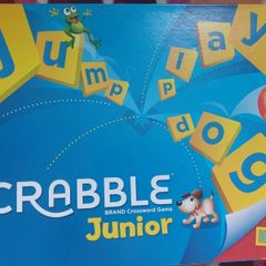Scramble Junior board game aged 6 plus. 2 levels of play.