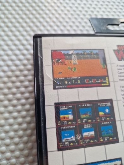 Operation Wolf Sega  Master System Arcade Retro Games Original